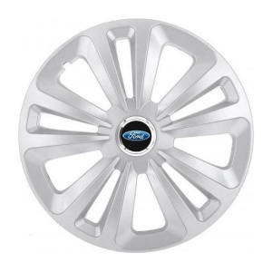 Set 4 Capace Roti Terra Gri R15 pentru Ford - Img 3