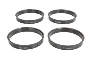 Set 4 Inele Centrare Jante 70.1 → 66.6 AutoHelix MSA®