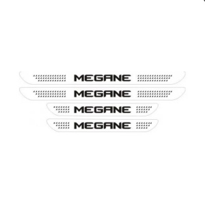 Set 4 stickere protectie praguri pentru Renault Megane v1