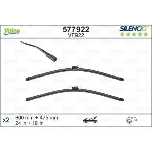 Set Stergatoare Valeo Silencio X.Trm 600/475 Mm Vf922 - Img 3