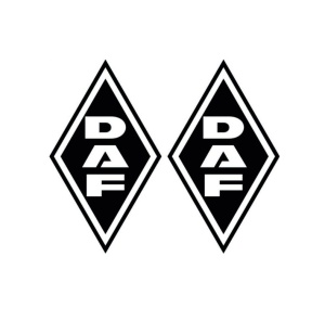Sticker Camion Set Daf 26x15 cm, Creative Rey®
