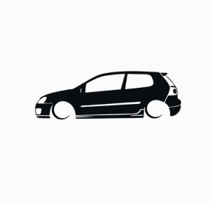 Sticker Golf 5 15x10 cm, Creative Rey®
