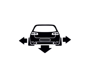 Sticker GOLF 6 SPATE 15x8.2 cm, Creative Rey®