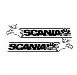 Sticker Set Scania Logo 60 cm, Creative Rey®