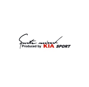 Sticker Sportmind Kia Sport 20x5.6 cm, Creative Rey®