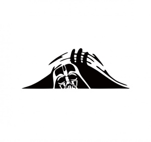 Sticker Star Wars 15cm, Creative Rey®