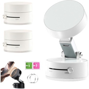 Suport Magnetic ALB cu Ventuza si Brat Reglabil Pentru MINI - Img 5