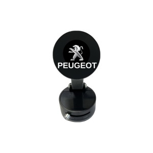 Suport Magnetic Negru cu Ventuza si Brat Reglabil Pentru Peugeot - Img 2