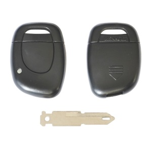 CARCASA CHEIE CONTACT PENTRU RENAULT CLIO / ESPACE / KANGOO / LAGUNA / TWINGO 1 BUTON, CU CHEIE - Img 2