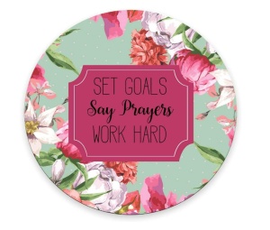 Mousepad Floral 20 x 20 cm