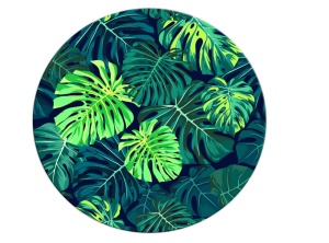 Mousepad Frunze verzi, 20 x 20 cm