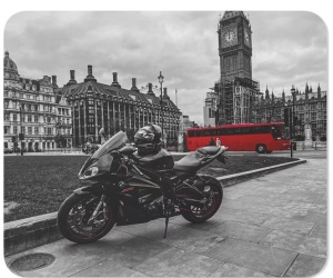 Mousepad Motorcycle 22x8 cm