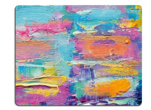 Mousepad pictura multicolora 18 x 22 cm