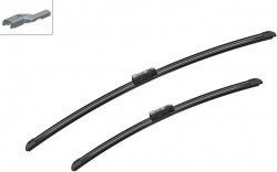Pachet Stergatoare Parbriz si Stergator Luneta Bosch AeroTwin Volvo XC70 2007-2016 - Img 2