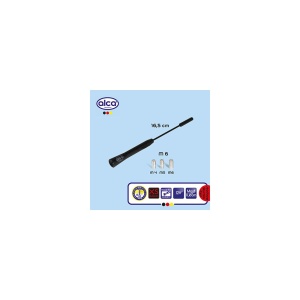REZERVA ANTENA UNIVERSALA 16.5CM NEAGRA - Img 2