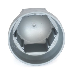 SET 10 BUCATI CAPAC PLASTIC PENTRU PREZON ROATA 32 MM GRI 41 MM - Img 3