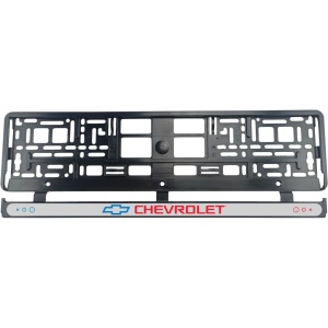 Set 2 bucati, suport numar inmatriculare Chevrolet II - Img 2