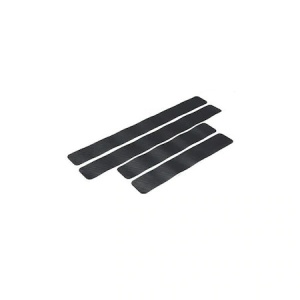 Set 4 bucati protectie praguri Carbon 3D Universal culoare neagra