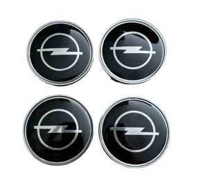 Set 4 capace Jante Aliaj 68mm Opel