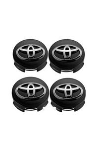 Set 4 Capace Jante Aliaj Toyota 62MM, Negru - Img 5