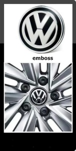 Set 4 Capace jante aliaj Volkswagen 52mm Interior - 56mm Exterior - Img 8
