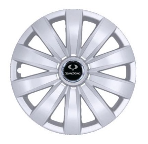 Set 4 Capace Roti 14 inchi (R14), Compatibile cu SsangYoung, Model 226