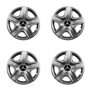 Set 4 capace roti 14 inchi (R14) compatibile MERCEDES, MODEL- 202 - Img 2