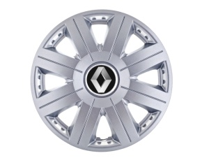 Set 4 capace roti 14 inchi (R14) Cosmos Gri, Compatibil Cu Renault