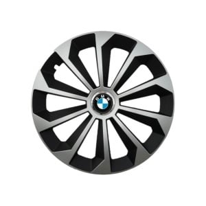 Set 4 Capace Roti 14 inchi (R14) Fame Gri-Negru, Compatibile Cu BMW - Img 3