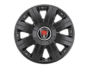 Set 4 Capace Roti 15 inchi (R15) Cosmos Negru, Compatibile cu Range Rover