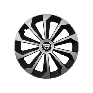 Set 4 Capace Roti 15 inchi (R15) Fame Gri-Negru, Compatibile Cu Dacia - Img 3