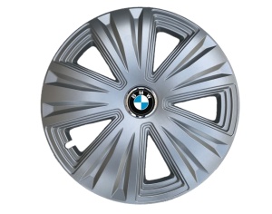 Set 4 capace roti 15 inchi (R15) Glory Gri, Compatibile cu BMW