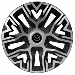 Set 4 Capace Roti 16 `` Best Gri-Negru, Compatibile Cu Mazda - Img 1