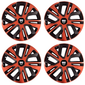 Set 4 Capace Roti 16 inch (R16), Raven Cupru-Negru Compatibil Cu Dacia - Img 2