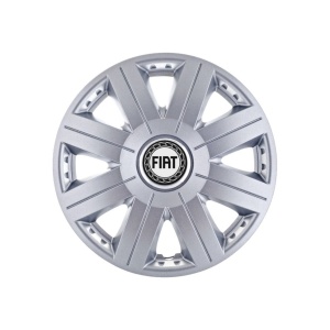 Set 4 capace roti 16 inchi (R16) Cosmos Gri, Compatibil Cu Fiat - Img 3