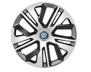 Set 4 capace roti 16`` Raven Gri-Negru, Compatibile cu Volkswagen - Img 1