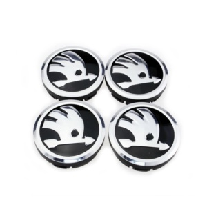 Set 4 capace roti aliaj 52-56 mm compatibil/inlocuitor Skoda