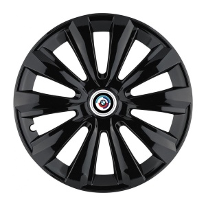 Set 4 Capace Roti Autohelix MSA® potrivite jantelor de 16 inch, pentru Bmw Nou model Delta Black - Img 2