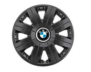 Set 4 capace roti Cosmos Negru R15, pentru gama auto BMW - Img 1