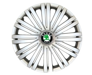 Set 4 Capace Roti Creative Rey R14, Potrivite Jantelor de 14 inch, pentru Skoda, Model 200