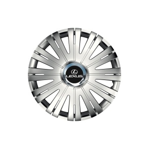 Set 4 capace roti Cu Inel Cromat Active R16 Compatibil Cu Lexus