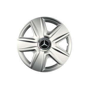 Set 4 capace roti Cu Inel Cromat Esprit R16 Compatibil Cu Mercedes - Img 3