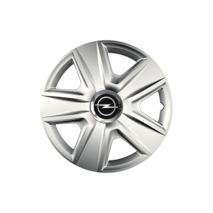 Set 4 capace roti Cu Inel Cromat Esprit R16 pentru gama auto Opel - Img 1