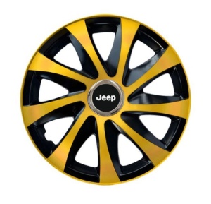 Set 4 capace roti Drift extra gold R14 Compatibil Cu Jeep