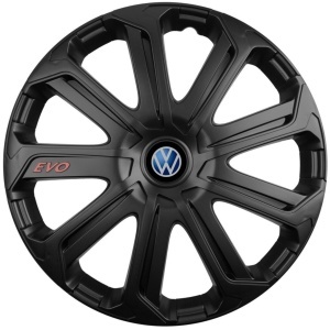 Set 4 Capace Roti Evo Negru R16, Pentru Volkswagen - Img 3