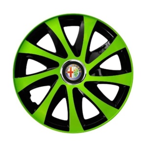 Set 4 capace roti Extra drift green R15 Compatibil Cu Alfa Romeo - Img 2
