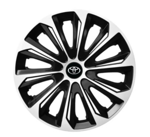 Set 4 capace roti Extra strong silver R14 pentru gama auto Toyota - Img 1