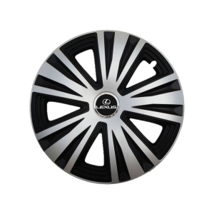 Set 4 capace roti Glory Gri-Negru R15, Compatibil Cu Lexus - Img 3