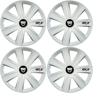 Set 4 Capace Roti GTX Alb R15, Compatibil Cu Dacia - Img 2