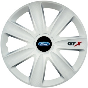 Set 4 Capace Roti GTX Alb R16, Compatibil Cu Ford - Img 3